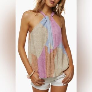 O’Neill Bahama Print Halter Top